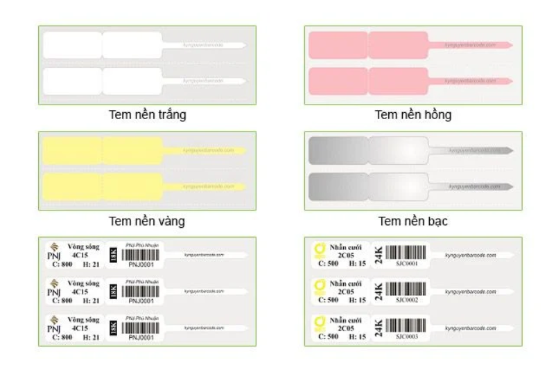 Decal dán trang sức Toàn Cầu phân phối