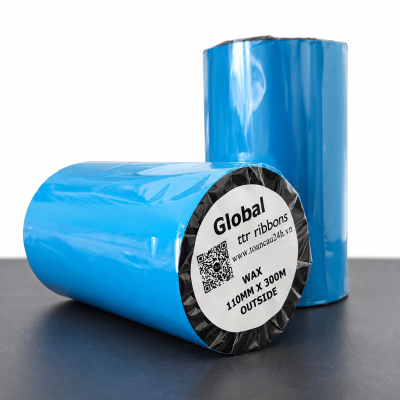 Mực In Mã Vạch Wax Global 110mm x 300m – Ribbon Chính Hãng