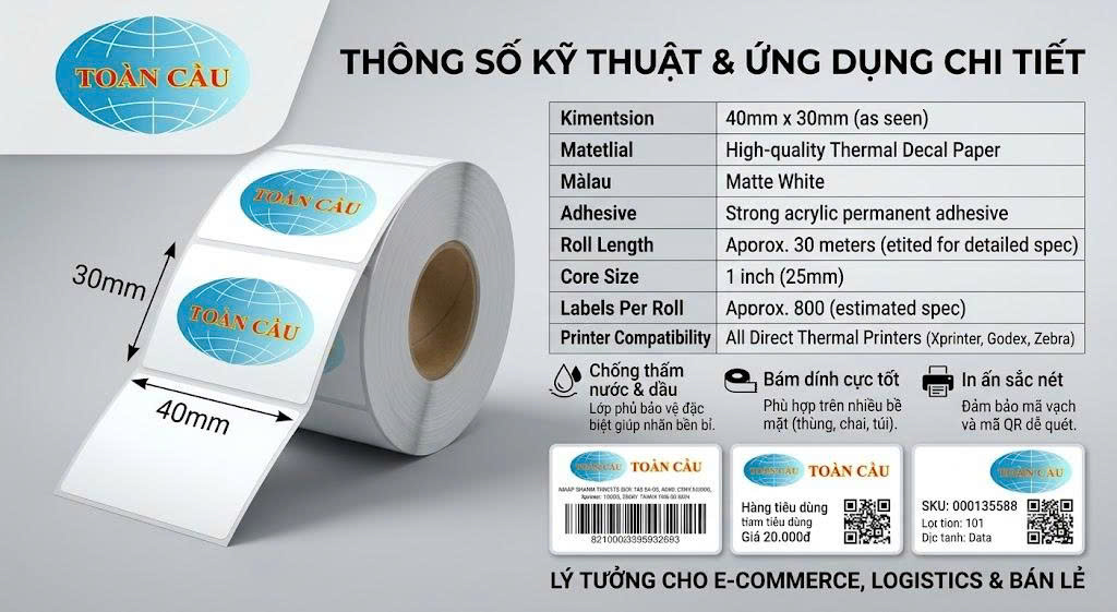 in tem 40x30mm(loại 30m)