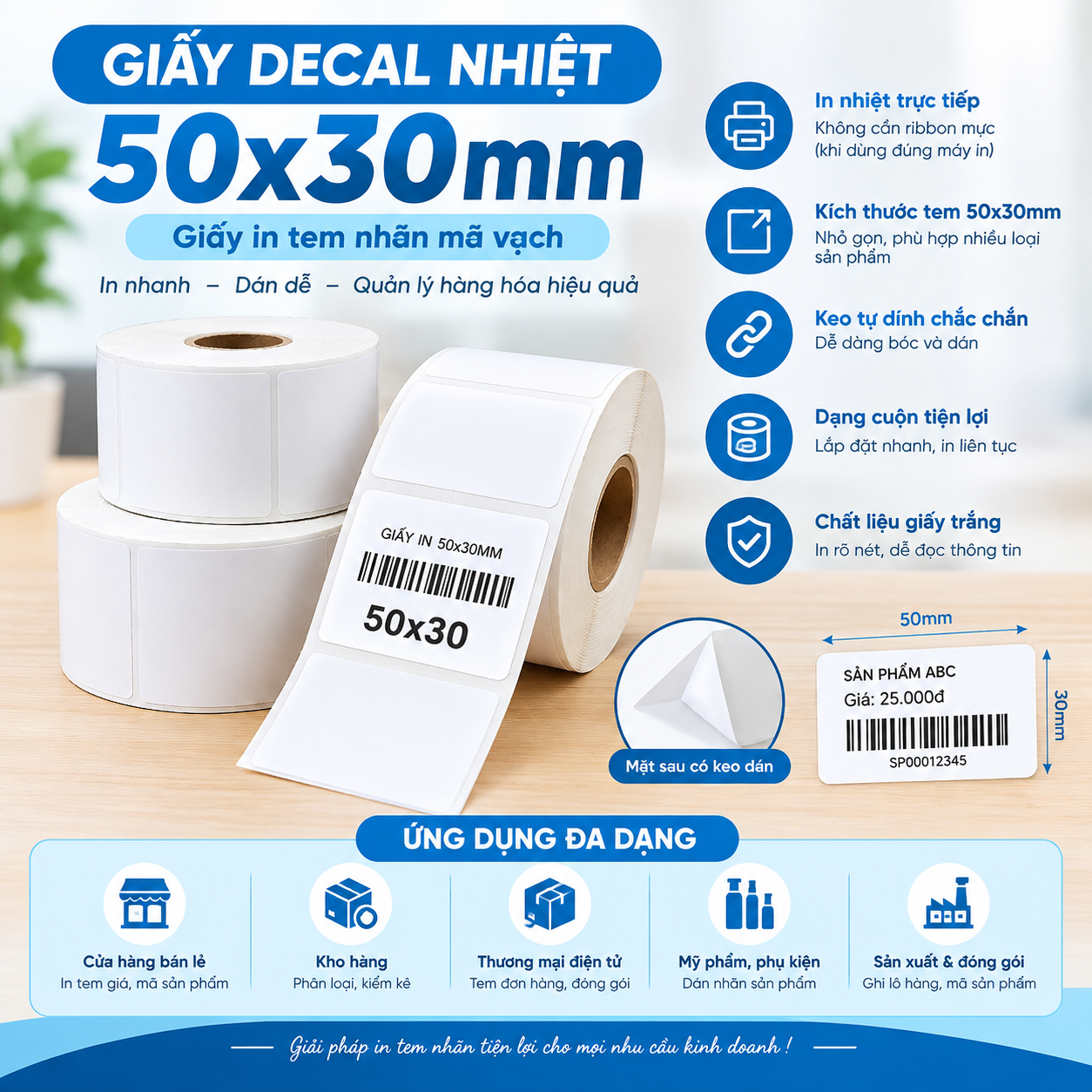 poster 50x30mm