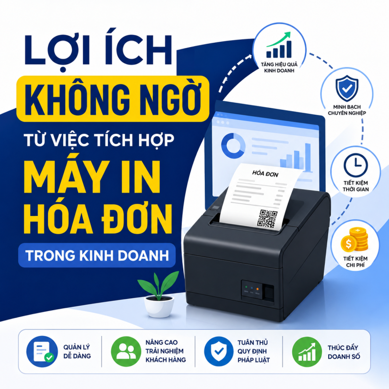 Khám Phá Lợi Ích Của Máy In Hóa Đơn Trong Kinh Doanh